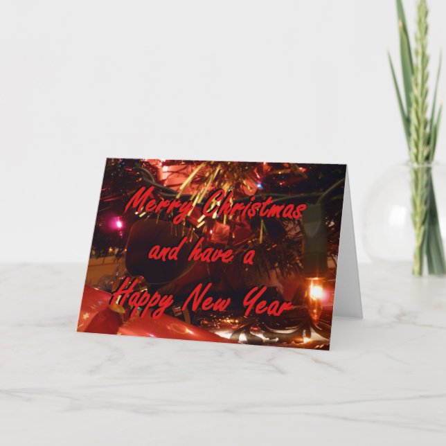 Cartes Pour Fêtes Annuelles Joyeux Noël à tous ! ! (Devant)