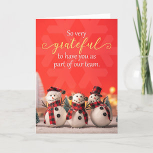 Cartes Pour Fêtes Annuelles Joyeux Noël Affaires Gratuit Pour Membre De L'Équi