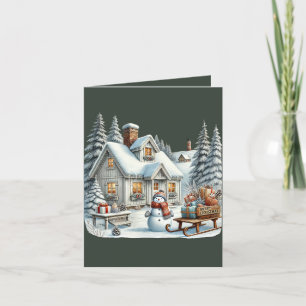 Cartes Pour Fêtes Annuelles Joyeux Noël ajouter le message Pays d'accueil