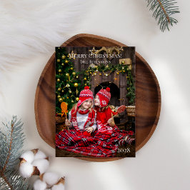 Cartes Pour Fêtes Annuelles Joyeux Noël Ajoutez votre propre photo Noël