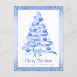 Cartes Pour Fêtes Annuelles Joyeux Noël Arbre logo de l'entreprise