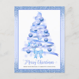 Cartes Pour Fêtes Annuelles Joyeux Noël Arbre logo de l'entreprise