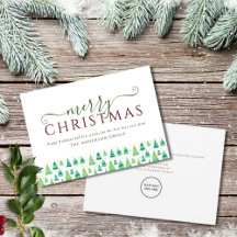 Joyeux Noël Arbres Entreprise Logo d'entreprise