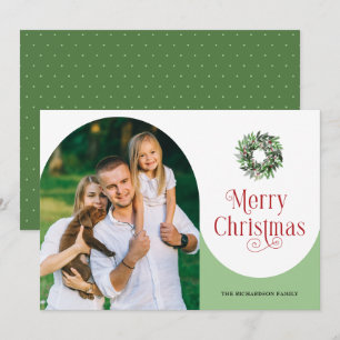 Cartes Pour Fêtes Annuelles Joyeux Noël Arté Photo Moderne