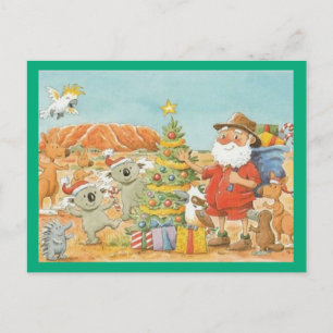 Cartes Pour Fêtes Annuelles Joyeux Noël australien