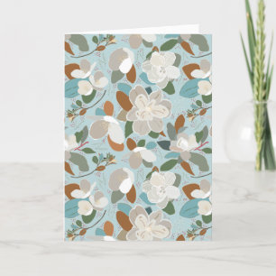 Cartes Pour Fêtes Annuelles Joyeux Noël Bird Floral