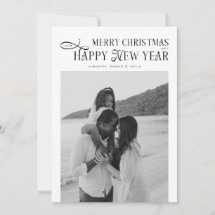 Cartes Pour Fêtes Annuelles Joyeux Noël Bonne Année Famille 4 Photos