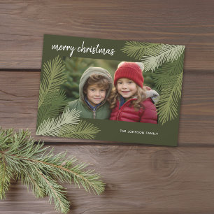 Cartes Pour Fêtes Annuelles Joyeux Noël - Branches Whimsica Photo moderne