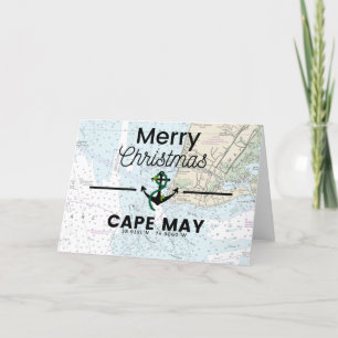 Cartes Pour Fêtes Annuelles Joyeux Noël - Cape May