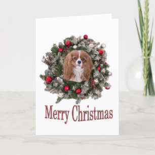 Cartes Pour Fêtes Annuelles Joyeux Noël Cavalier King Card