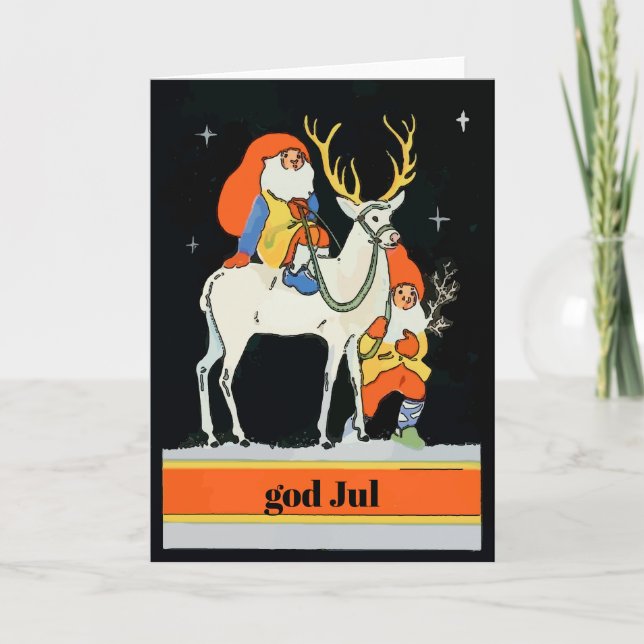 Cartes Pour Fêtes Annuelles Joyeux Noël, changer de langue dans les voeux (Devant)
