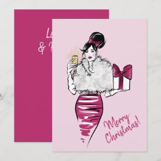 Cartes Pour Fêtes Annuelles Joyeux Noël Cheers