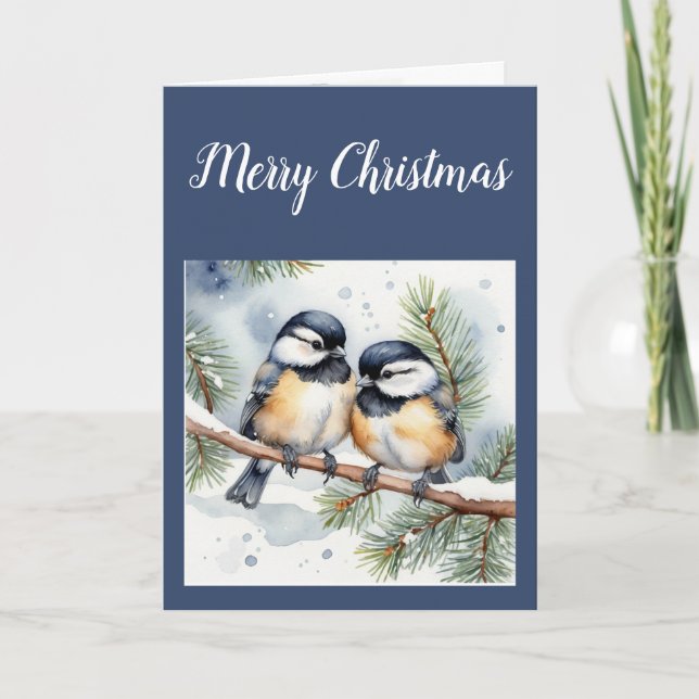 Cartes Pour Fêtes Annuelles Joyeux Noël Chérie mignonne Boeuf (Devant)