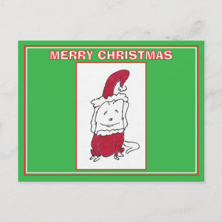 Cartes Pour Fêtes Annuelles Joyeux Noël Chien Dessin Animé Joyeux Noël