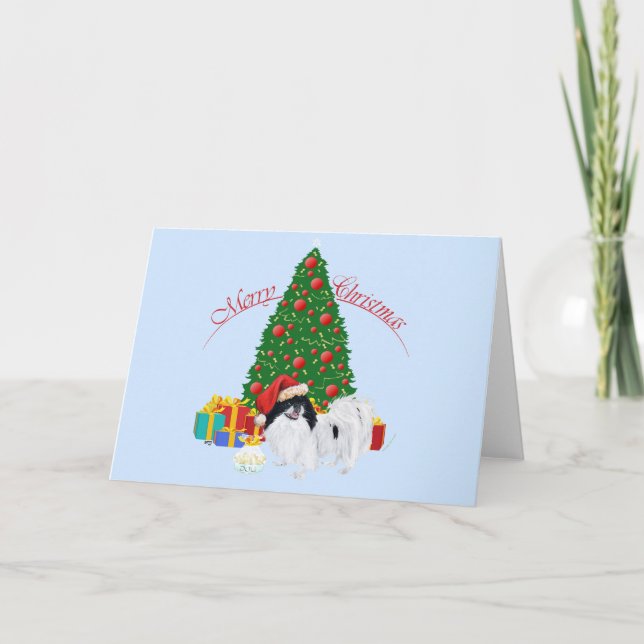 Cartes Pour Fêtes Annuelles Joyeux Noël chinois japonais (Devant)