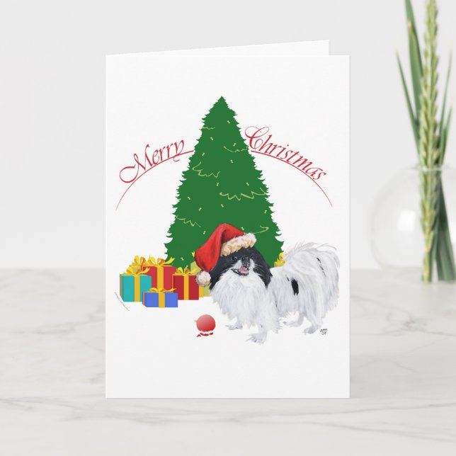 Cartes Pour Fêtes Annuelles Joyeux Noël chinois japonais (Devant)