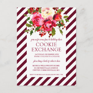 Cartes Pour Fêtes Annuelles Joyeux Noël   Christmas Cookie Exchange