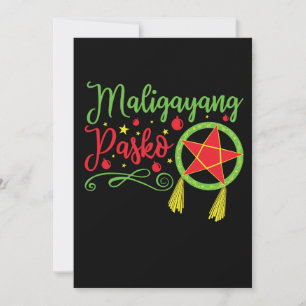 Cartes Pour Fêtes Annuelles Joyeux Noël Christmas Filipino Philippines
