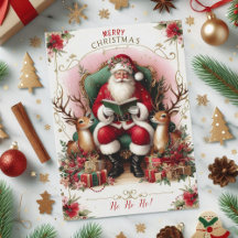 Joyeux Noël Citation Père Noël Lecture aux rennes