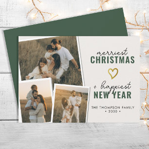 Cartes Pour Fêtes Annuelles Joyeux Noël   Collection photo Boho 3 moderne