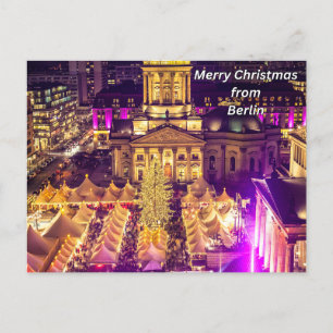 Cartes Pour Fêtes Annuelles Joyeux Noël de Berlin, Allemagne