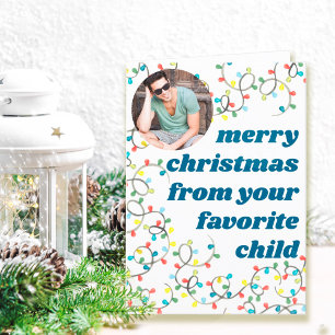 Cartes Pour Fêtes Annuelles Joyeux Noël de Favori Photo enfant