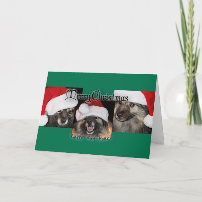 Cartes Pour Fêtes Annuelles Joyeux Noël de Keesie ! (Devant)