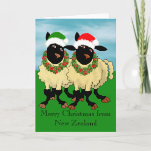 Cartes Pour Fêtes Annuelles Joyeux Noël de Nouvelle Zélande