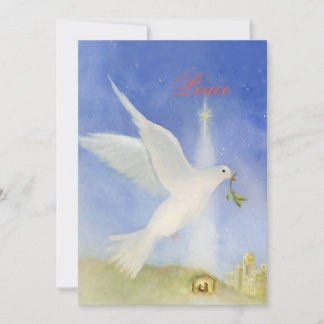 Cartes Pour Fêtes Annuelles Joyeux Noël de paix