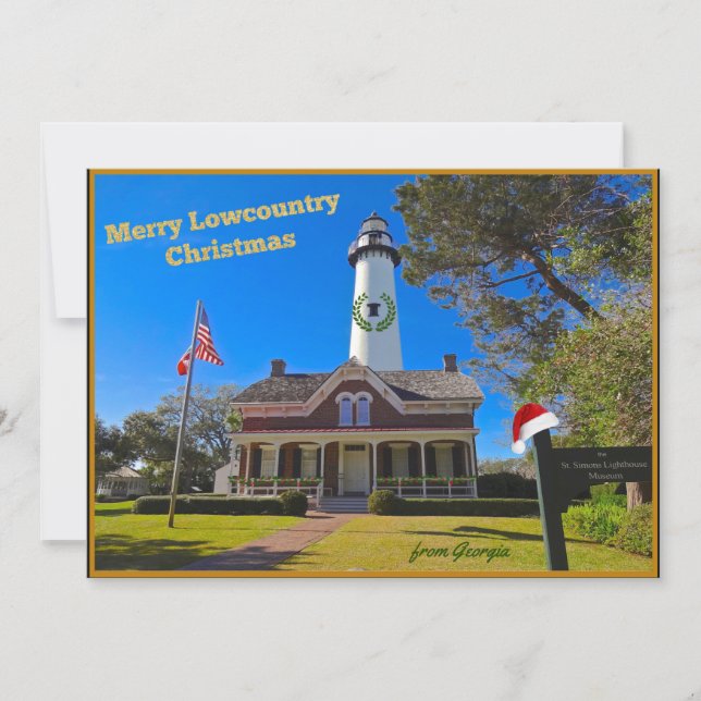 Cartes Pour Fêtes Annuelles Joyeux Noël de pays bas en Géorgie (Devant)