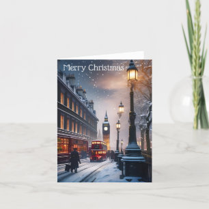 Cartes Pour Fêtes Annuelles Joyeux Noël depuis Londres