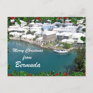 Cartes Pour Fêtes Annuelles Joyeux Noël des Bermudes