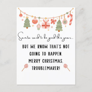 Cartes Pour Fêtes Annuelles Joyeux Noël Drôle Citations Pour Les Amis