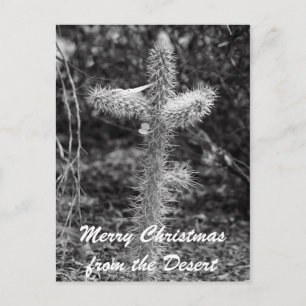 Cartes Pour Fêtes Annuelles Joyeux Noël du désert