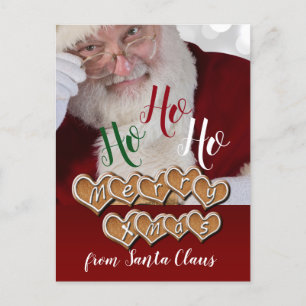 Cartes Pour Fêtes Annuelles Joyeux Noël du père noël - personnalisez