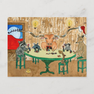 Cartes Pour Fêtes Annuelles Joyeux Noël du Texas