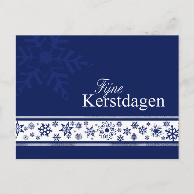 Cartes Pour Fêtes Annuelles Joyeux Noël - Dutch Christmas (Devant)