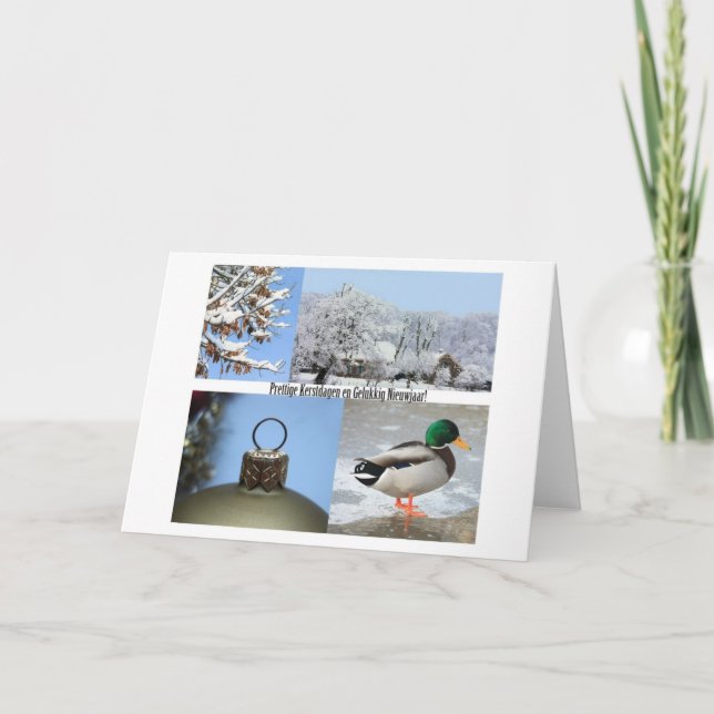 Cartes Pour Fêtes Annuelles Joyeux Noël - Dutch Christmas (Devant)