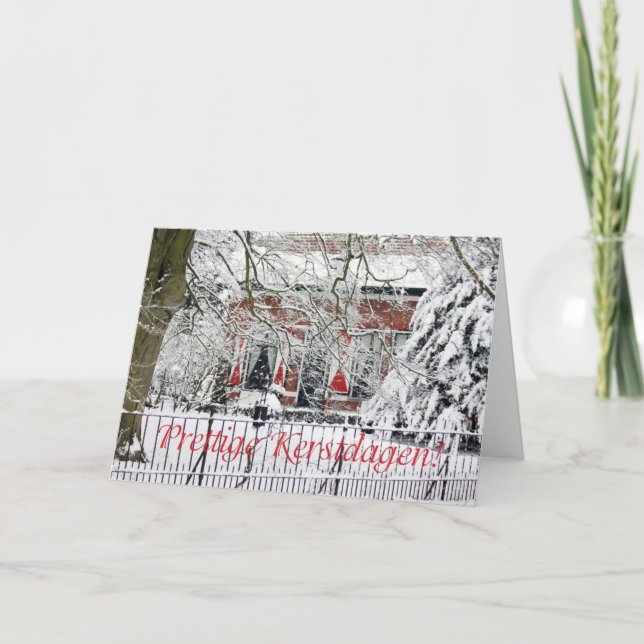 Cartes Pour Fêtes Annuelles Joyeux Noël - Dutch Christmas (Devant)