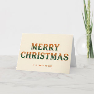 Cartes Pour Fêtes Annuelles Joyeux Noël écriture Désert occidental