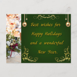Cartes Pour Fêtes Annuelles Joyeux Noël et Bonne Année