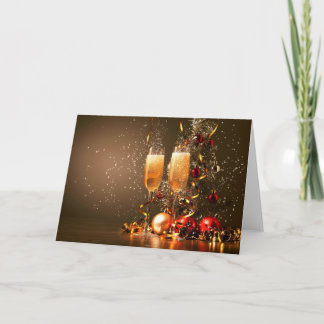 Cartes Pour Fêtes Annuelles Joyeux Noël et bonne année