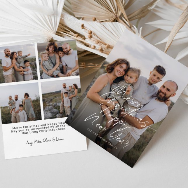 Cartes Pour Fêtes Annuelles Joyeux Noël et Bonne Année (Créateur téléchargé)