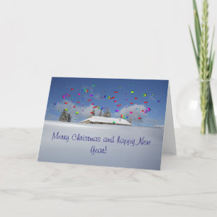 Cartes Pour Fêtes Annuelles Joyeux Noël et bonne nouvelle année