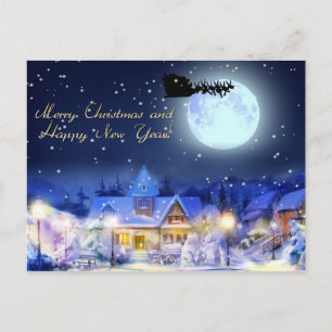 Cartes Pour Fêtes Annuelles joyeux noël et heureux nouvel an