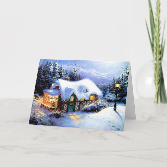 Cartes Pour Fêtes Annuelles joyeux noël et heureux nouvel an (Devant)