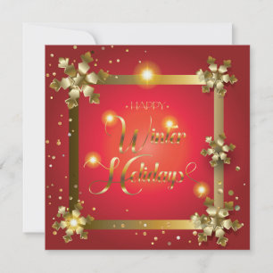 Cartes Pour Fêtes Annuelles Joyeux Noël et Nouvel An ! Joyeuses vacances d'hiv