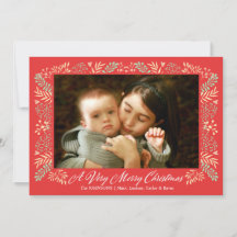 Joyeux Noël Folithe Frame Photo de vacances