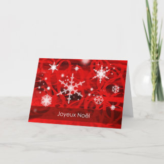 Cartes Pour Fêtes Annuelles Joyeux Noël-French