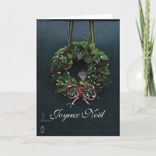 Cartes Pour Fêtes Annuelles Joyeux Noël French Christmas card